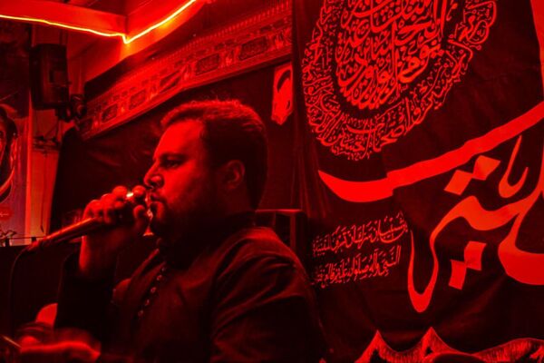مراسم سوگواری شهادت امام رضا (ع) در شهر رباط‌سنگ 