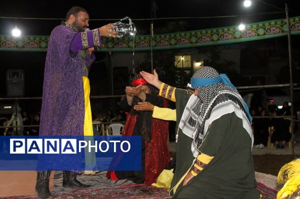 تعزیه‌خوانی در روستای هوتک