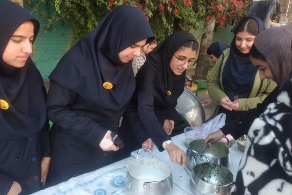 مراسم ایام فاطمیه و موکب فاطمی در دبیرستان علامه اقبال 