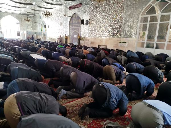 نماز جمعه در کاشمر 