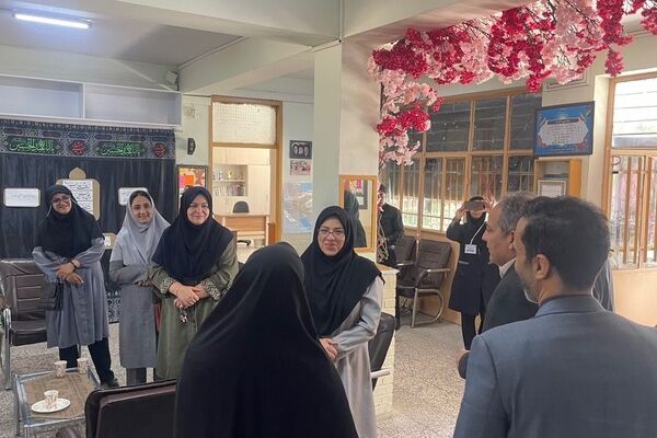 دبستان پنجم مهر میزبان طرح ابتکاری شمسا