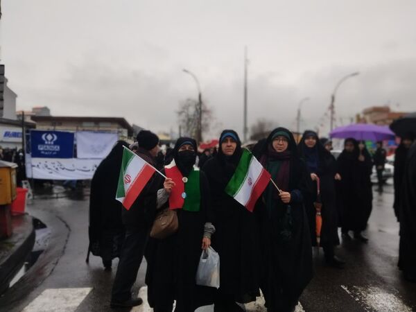 راهپیمایی۲۲ بهمن در رشت