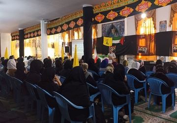 تجمع و گردهمایی بانوان شهرستان مریوان به‌مناسبت شهادت سیدمقاومت