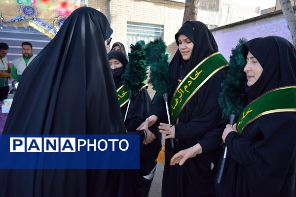 عطر رضوی در جشن نیمه شعبان مدرسه حکمت