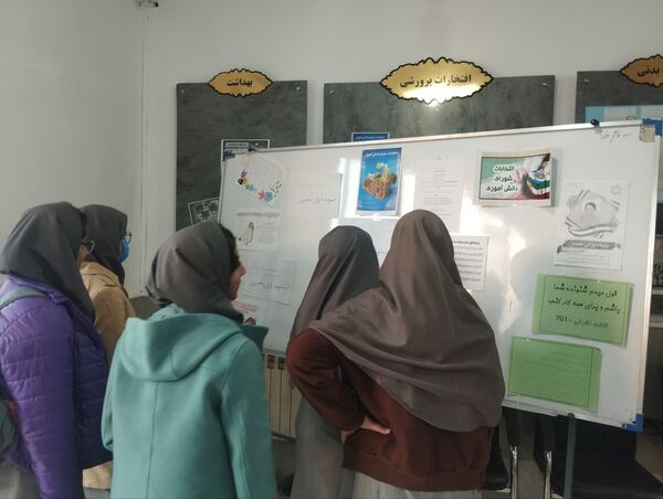 بیست و هشتمین انتخابات شورای دانش‌آموزی در دبیرستان فرزانگاه ۵ ناحیه سه