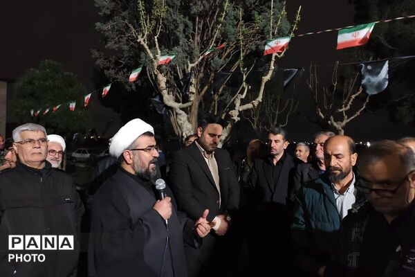 تجمع مردمی شهر صباشهر برای بیعت با رهبری 