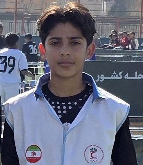 نوجوان هلال‌احمری بهترین بازیکن مسابقات کشوری فوتبال خیابانی شد