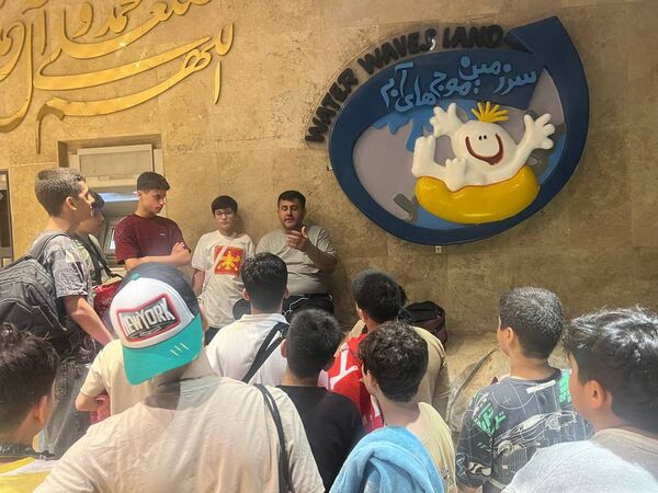 اردوی تابستانی مشهد مقدس دبیرستان پیشتازان جم