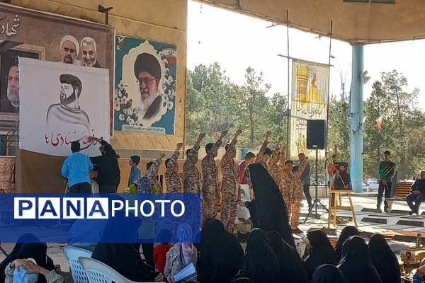 برگزاری اولین سالگرد شهادت شهید دهه هشتادی مدافع امنیت 