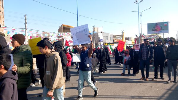 راهپیمایی ۲۲ بهمن در بخش صفادشت ملارد