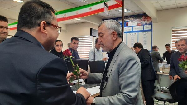 بازدید مدیر کل استان خراسان رضوی  از ستاد اسکان فرهنگیان ثامن 2