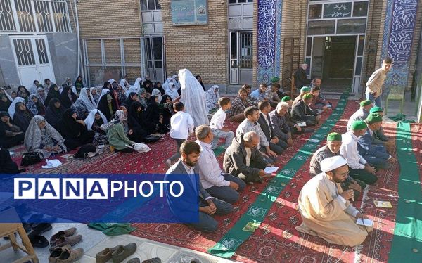 نماز عید سعید قربان در مسجد جامع شهر بار نیشابور