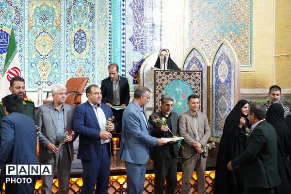 مراسم گرامیداشت مقام معلم در شهرستان بم