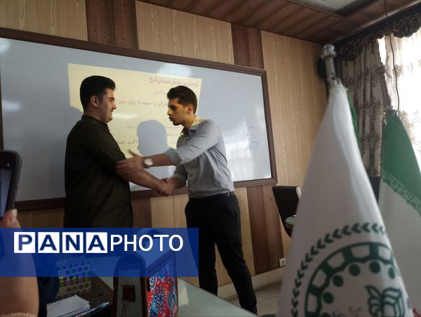 جلسه سوم کلاس‌های «گامی برای بیان شما» خبرگزاری پانا آذربایجان‌شرقی