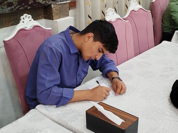 جلسه رؤسای شوراهای دانش‌آموزی مدارس شهرستان کاشمر