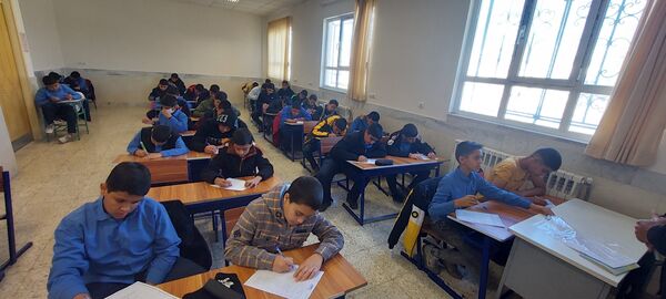 برگزاری امتحانات نوبت اول دبیرستان مرحوم اسماعیلی