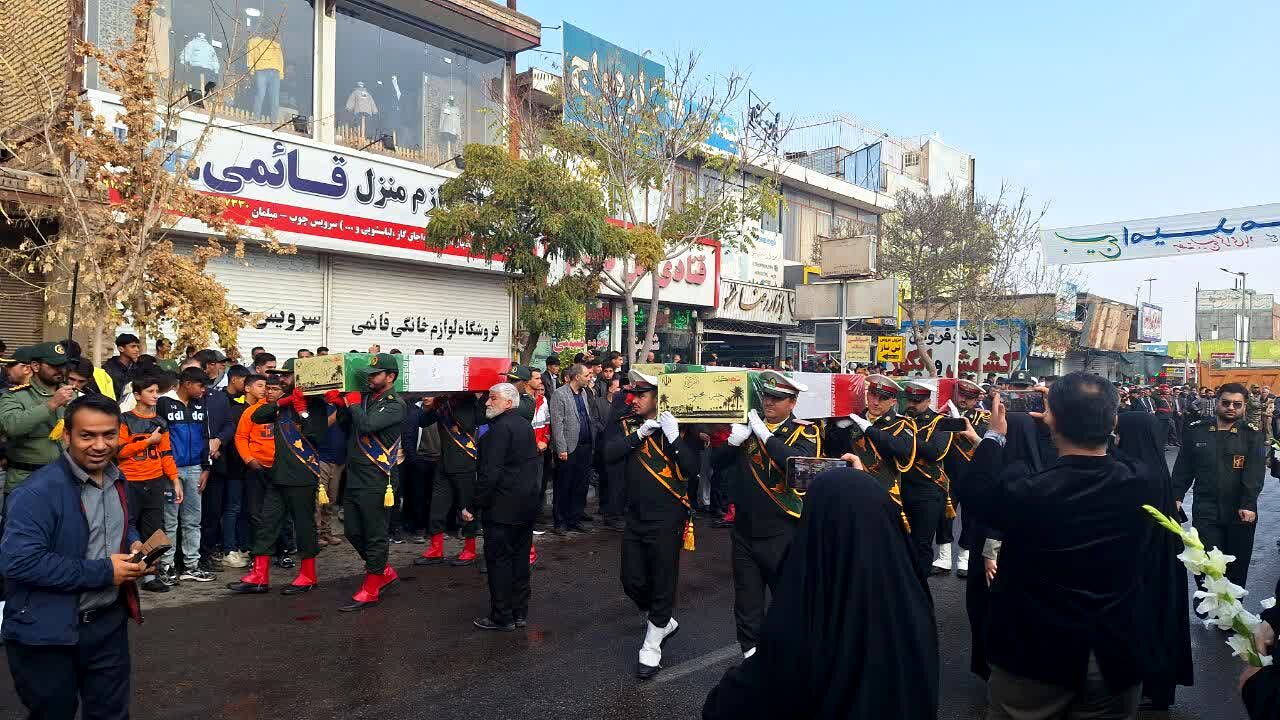 آیین استقبال و تشییع شهدای گمنام