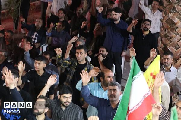 حضور پرشور مردم نسیم‌شهری در تجمعات شبانه