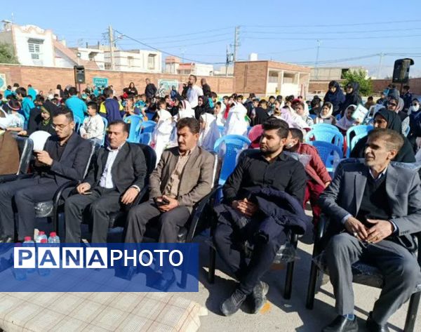 آیین افتتاحیه پنجمین جشنواره تئاتر درسی خوزستان در  بهبهان