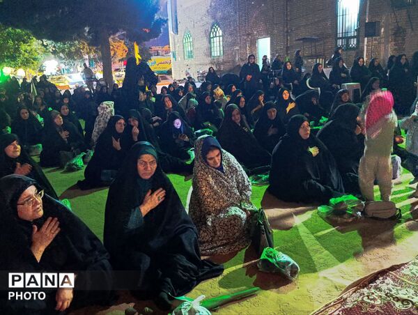 مراسم عزاداری شب سوم ماه محرم در نیشابور 
