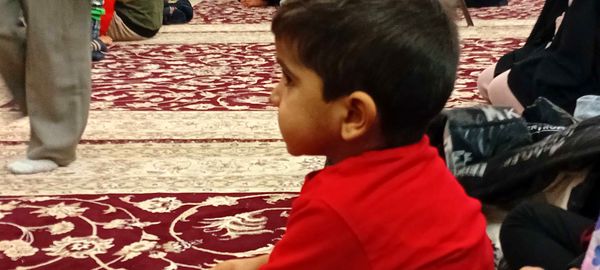 عشق کودکانه به مولا علی (ع)