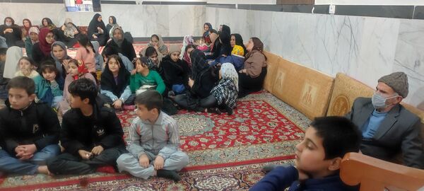جشن ولادت حضرت علی (ع) پایگاه بسیج مطهره روستای تنسوان شیروان