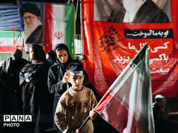 همبستگی مردم نیشابور در اجتماعات شبانه