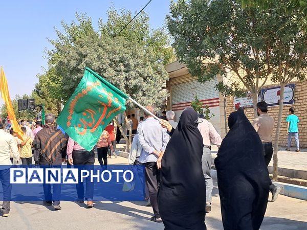 ویژه برنامه پیاده‌روی حرم تا حرم در برخوار