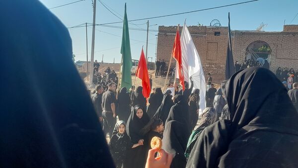 عزاداری عاشورا در روستای برزنون