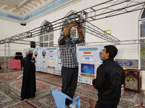 آماده سازی ۵۸ غرفه برای رویداد ملی رفعت در کاشمر