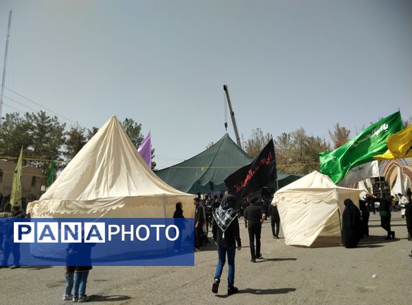  آیین خیمه سوزان روز عاشورا در بیرجند 
