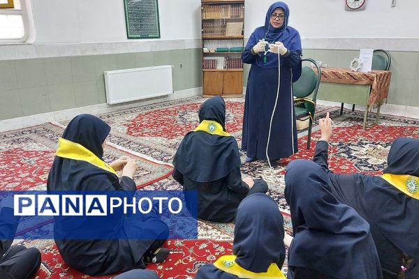 برگزاری پیش اردوی ملی دانش آموزان پیشتاز ناحیه دو شهرری 