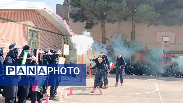 المپیاد ورزشی در دبیرستان کوثر فرهنگیان