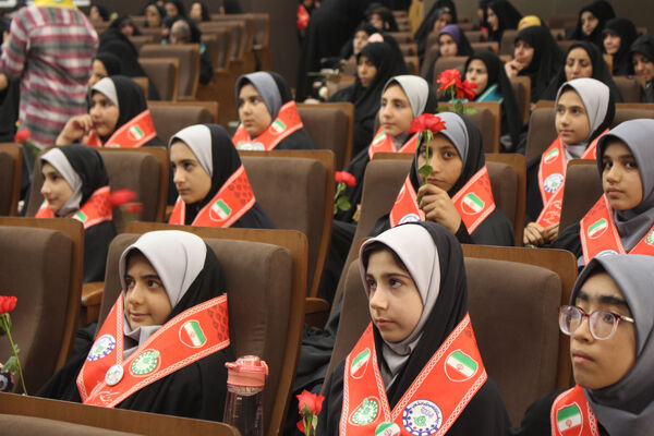آیین بزرگداشت سالروز تاسیس سازمان دانش‌آموزی در قم-1