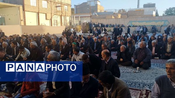 برگزاری نماز عید سعید فطر در خلیل آباد