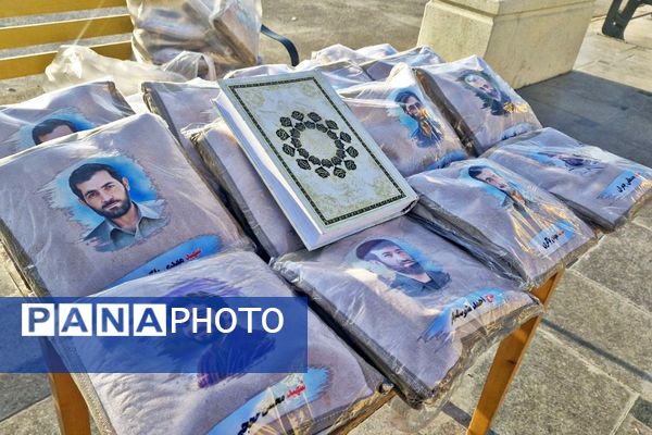 عطر ایمان در آیین بدرقه دختران راهیان نور فشافویه 