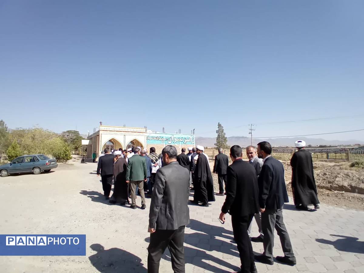 بازدید معاون فرهنگی اداره‌کل اوقاف و امورخیریه خراسان رضوی از آستان مقدس امامزاده سیدمحمد(ع) کاشمر