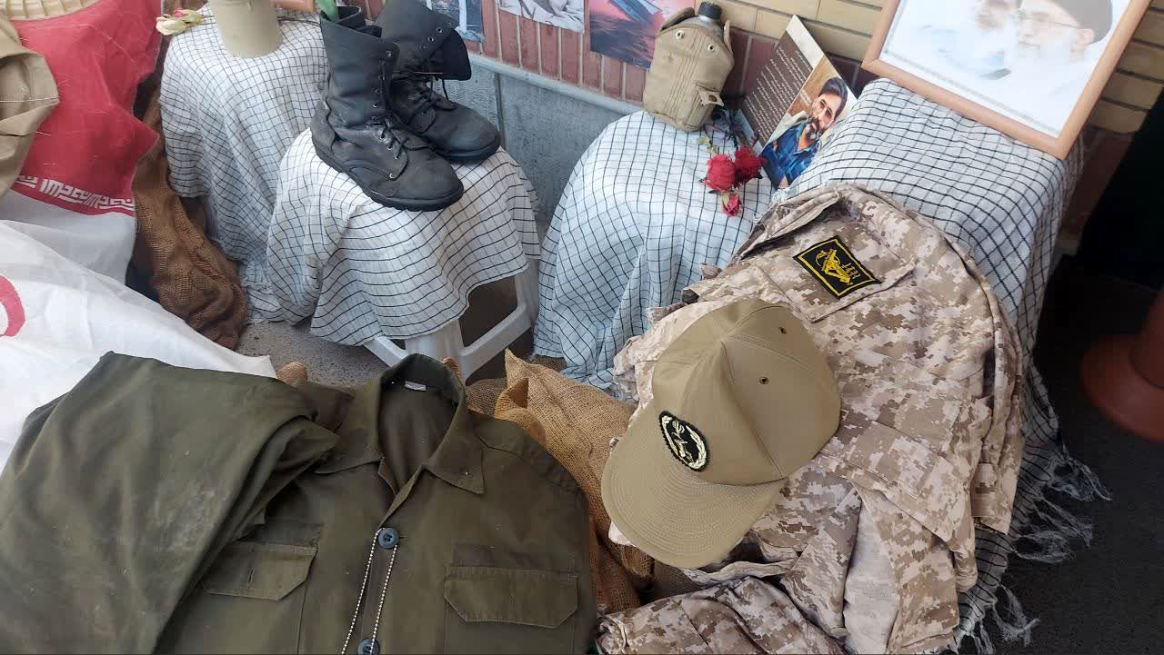 آیین گرامیداشت هفته دفاع مقدس در دبیرستان حضرت زهرا ناحیه ۶