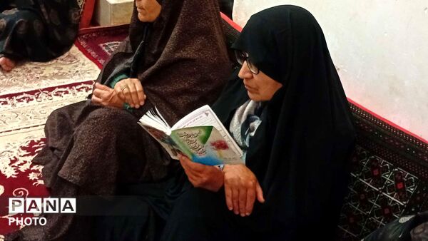 مراسم اربعین قائد امت در روستای نقاب خلیل آباد