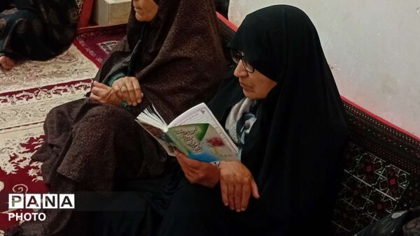 مراسم اربعین قائد امت در روستای نقاب خلیل آباد
