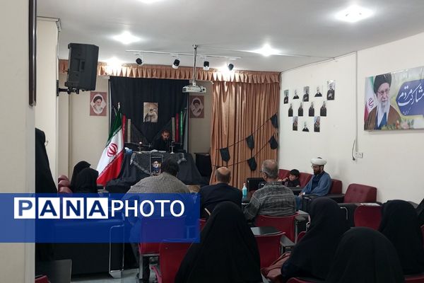 مراسم عزاداری شهادت شهدای خدمت در آموزش و پرورش رودهن 