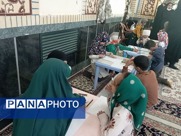 برپایی غرفه کودک در نماز جمعه 