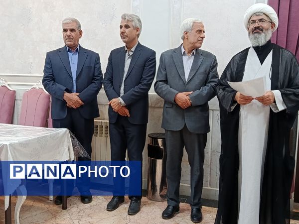 مراسم تجلیل از عوامل هیئت فرهنگیان و دانش آموزی شهرستان کاشمر 