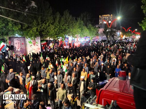 نماز استغاثه در قراره شبانه کاشمری ها