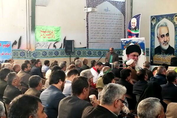 مراسم بزرگداشت حماسه ۹ دی در شهرستان بیضا