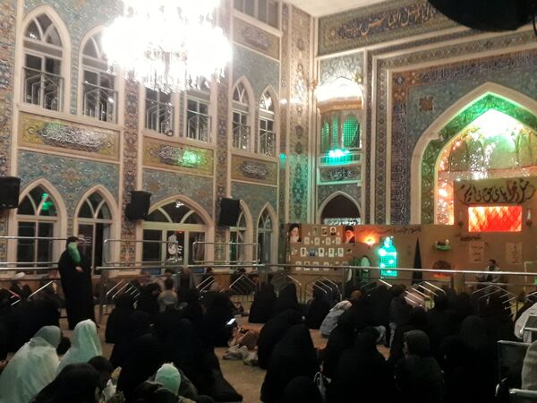 عزاداری دهه دوم فاطمیه در تکیه ابوالفضلی 