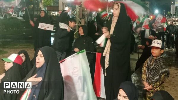 طنین دوباره فریاد ایستادگی در قلب میدان جانباز مشهد
