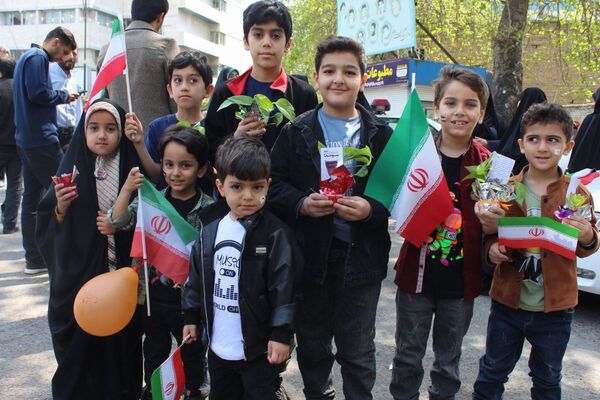 راهپیمایی روز جهانی قدس در مرکز استان مازندران