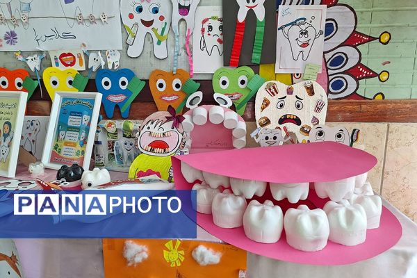 افتتاحیه پویش دهان و دندان و وارنیش فلوراید در دبستان نیلوفر رفیعی ناحیه دو شهرری 