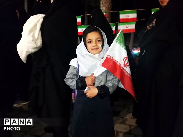 چهلمین شب شهادت دانش آموزان مدرسه شجره طیبه میناب